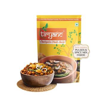 Tiryanc Chatpata Pindi Kabuli Chana With Spice Mix